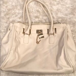 Aldo cream bag